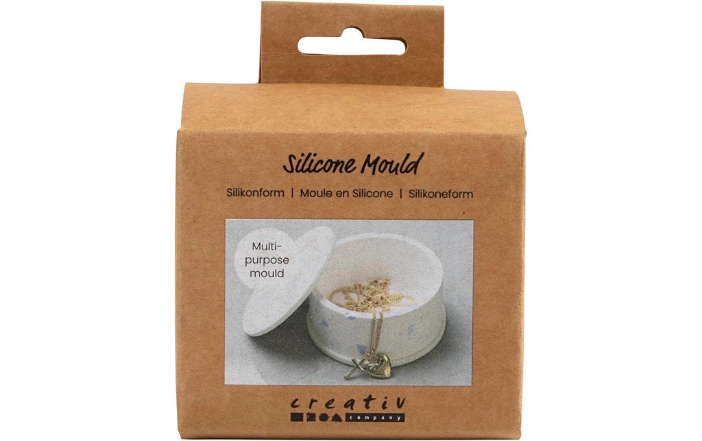 Creativ Company Moule à couler Silicone Boîte à bijoux