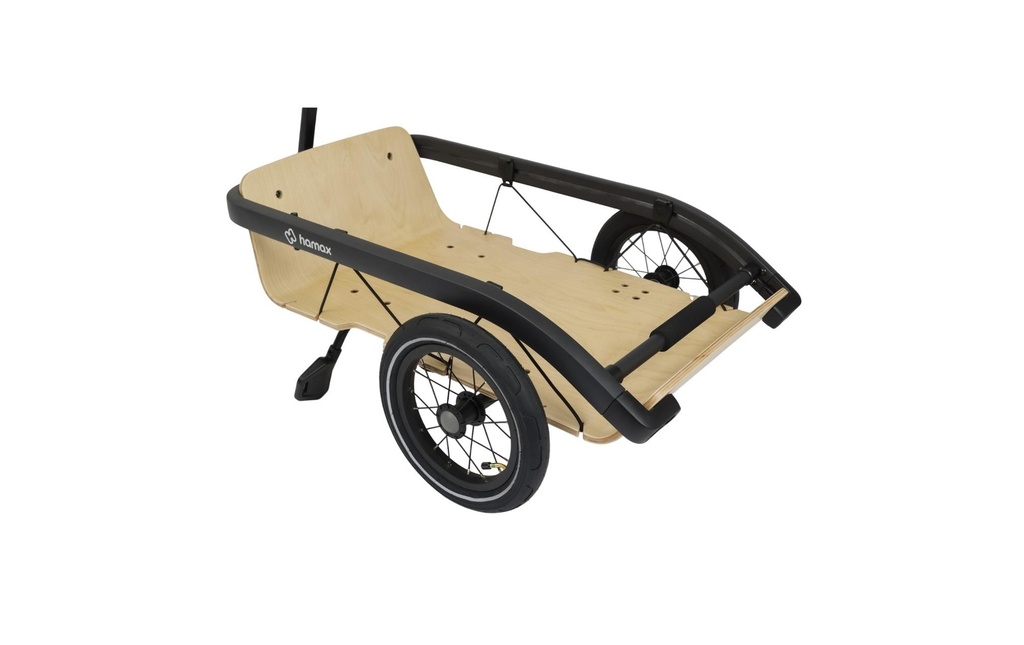 Hamax Remorque de vélo Venture Cargo Beige/Noir