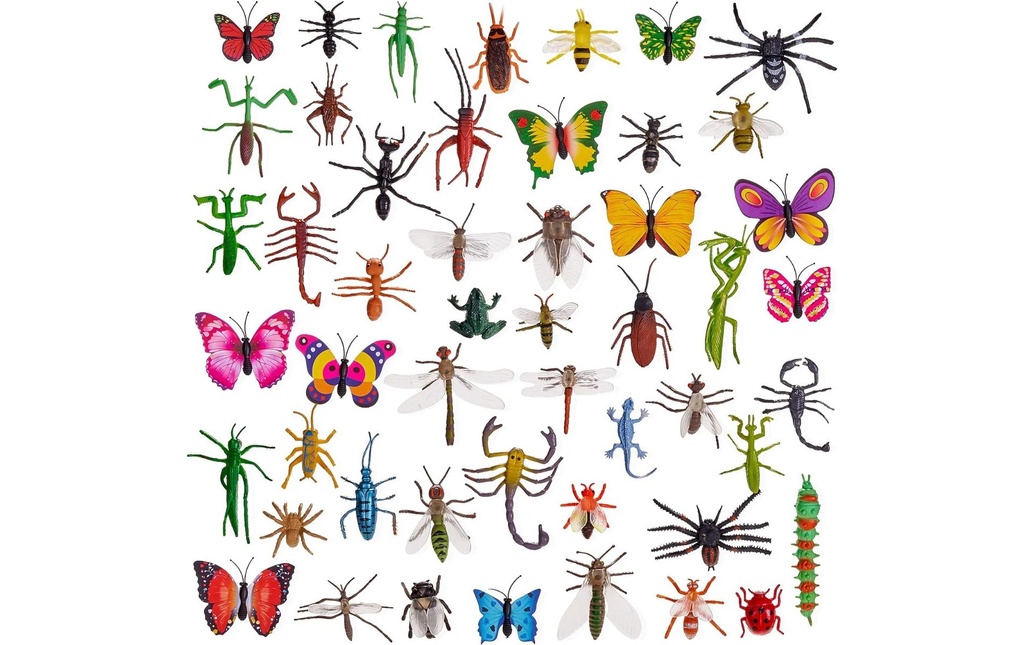 Twiddlers Figurine de jeu Insectes, 50 pièces