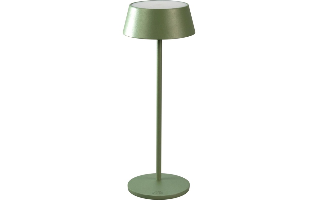 Konstsmide Lampe de table à accu Menton LED 2200/2700K, avec variateur de lumière - Vert menthe
