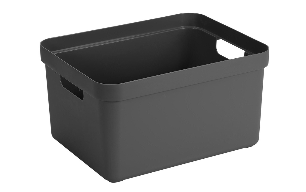 Sigma Home Boîte de rangement 32 l Anthracite