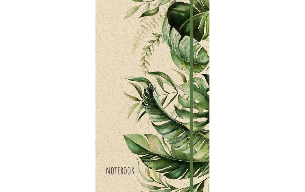 [266109000] NATUR VERLAG Bloc-notes papier végé. Jungle (80 pces)