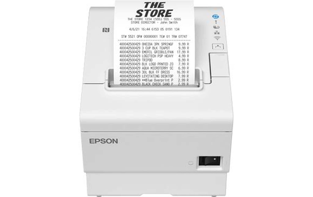 Epson Imprimante thermique TM-T88VII (LAN / USB / White)