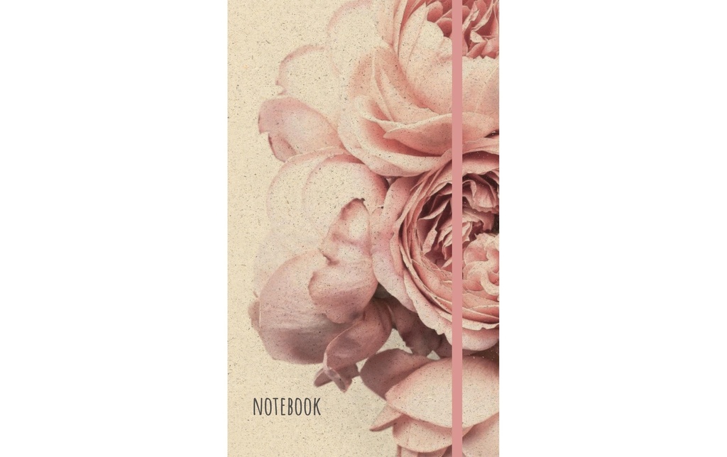 [266109001] NATUR VERLAG Bloc-notes papier végé. Roses (80 pces)