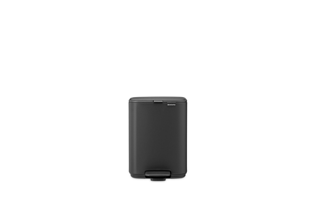 Brabantia Poubelle cosmétique Bo 4 l, Gris foncé