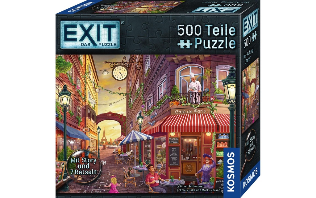 Kosmos EXIT Puzzle La mission Paris