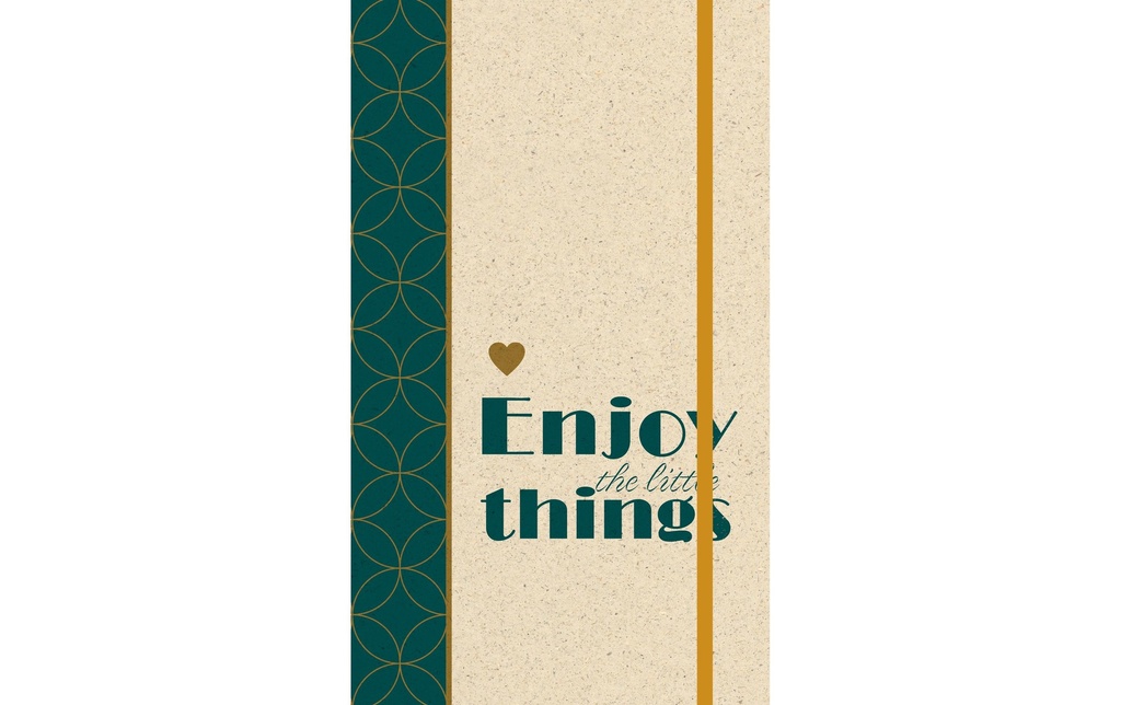 [266109004] NATUR VERLAG Bloc-notes papier végé. Enjoy (80 pces)