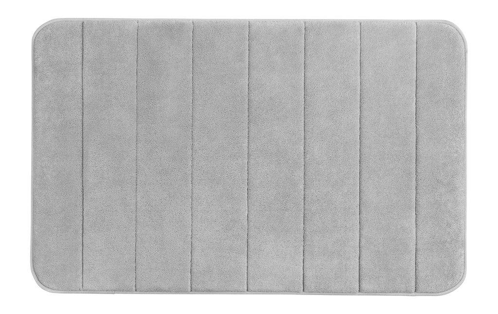 Wenko Tapis de bain Memory Foam 50 x 80 cm, Gris