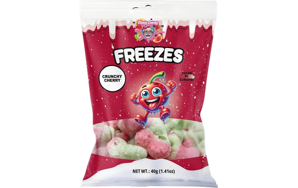 Freezes Bonbons gommeux Cerises lyophilisées 40 g