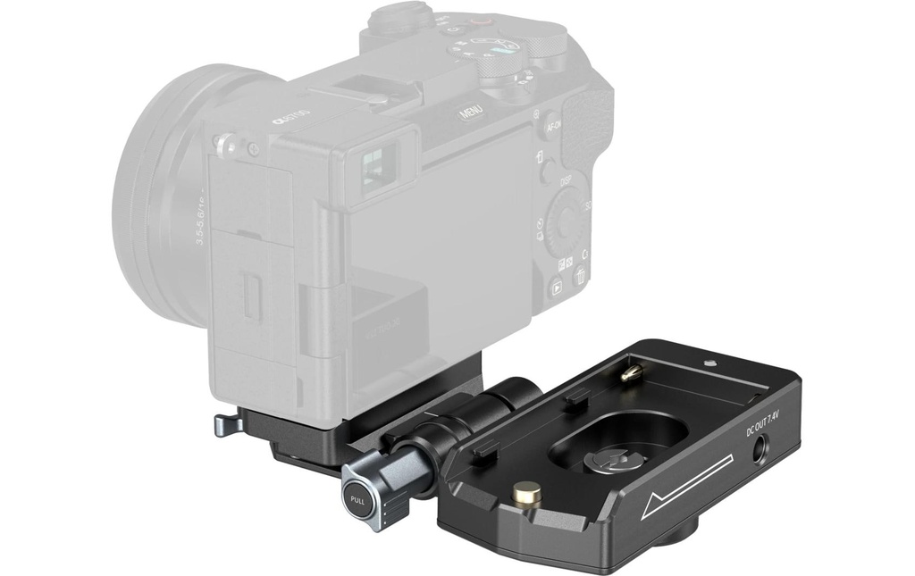Smallrig Kit de plaques d'adaptation de batterie NP-F pour appareils photo sans miroir
