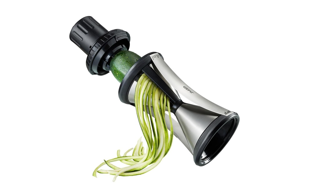 GEFU Coupe-légumes en spirale Spirelli XL Noir