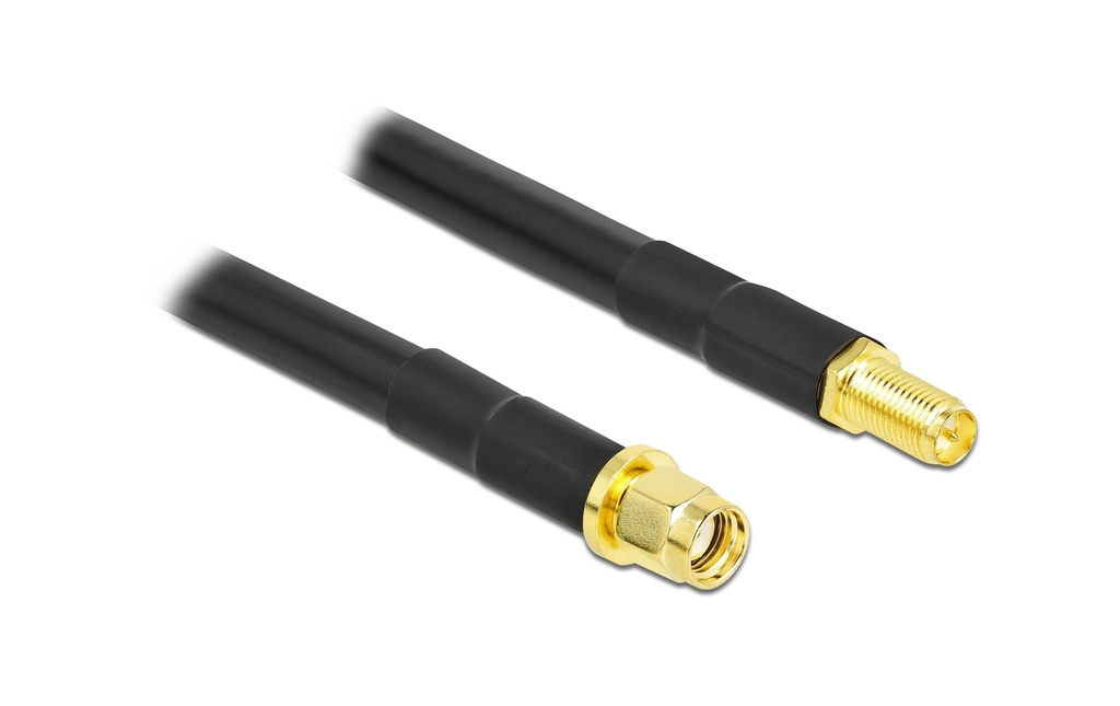 Delock Câbles d’antenne LMR/CFD300 RP-SMA à RP-SMA, 2 m