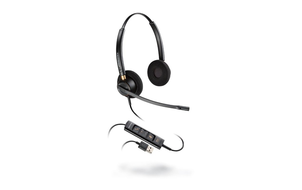 HP Casque avec micro Poly EncorePro 525 MS Duo USB-A