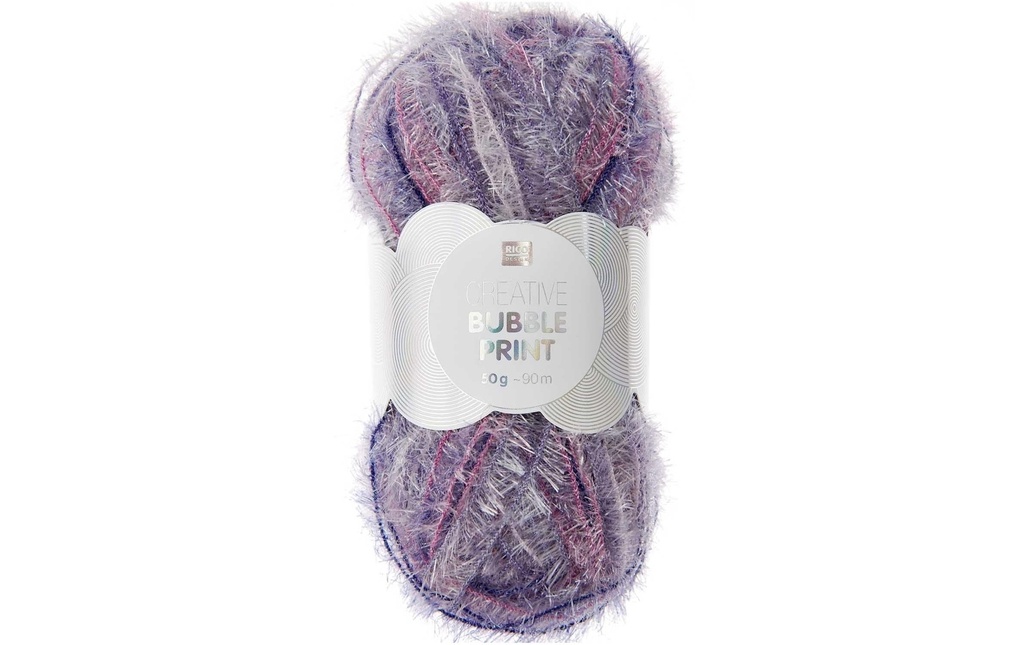 Rico Design Laine Creative Bubble Print 50 g, Violet