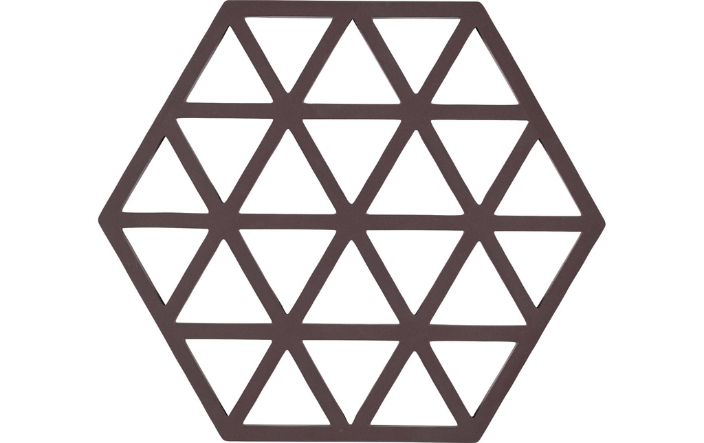 Zone Denmark Dessous de plat Triangle Brun foncé