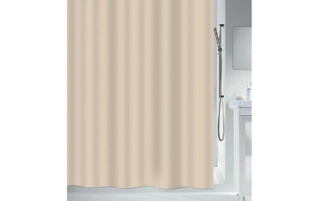 MSV Rideau de douche Romana 180 x 180 cm, Taupe