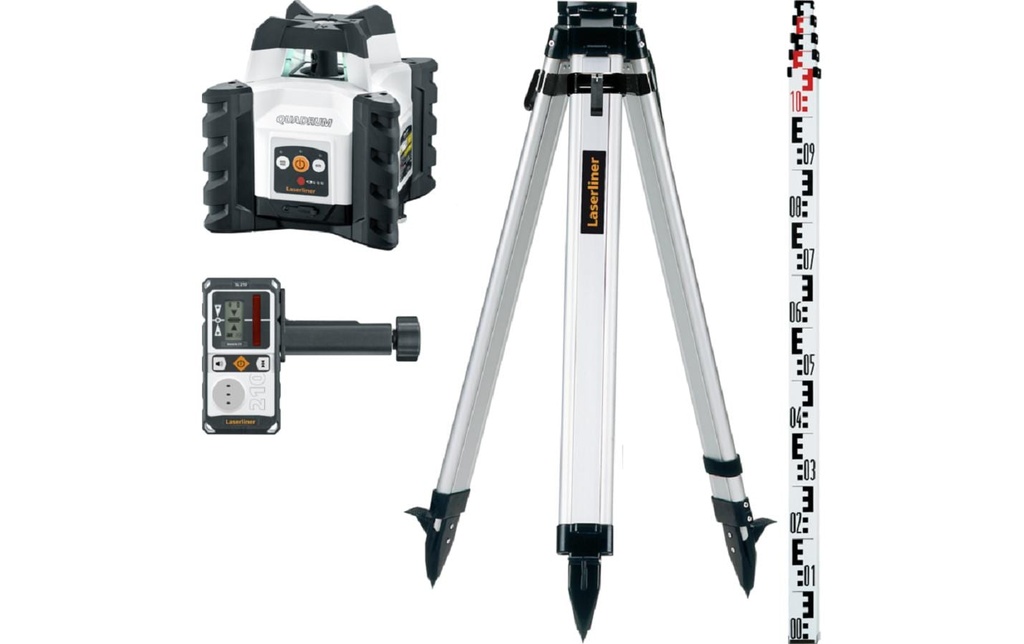 Laserliner Distancemètre laser Kit Quadrum Compact 210 S 165 cm 40 m