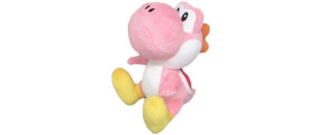 Together Plus Yoshi en peluche, Rose 21 cm