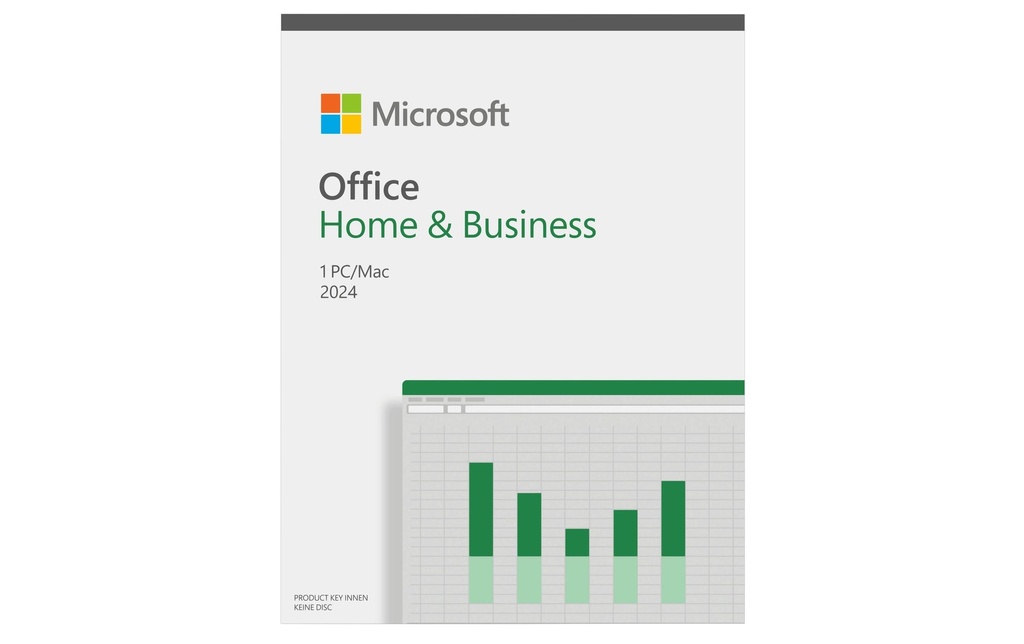Microsoft Office Home & Business 2024 Version complète, anglais