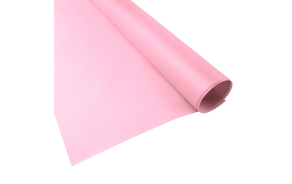 URSUS Papier transparent Uni 50 x 61 cm, 115 g/m², rose