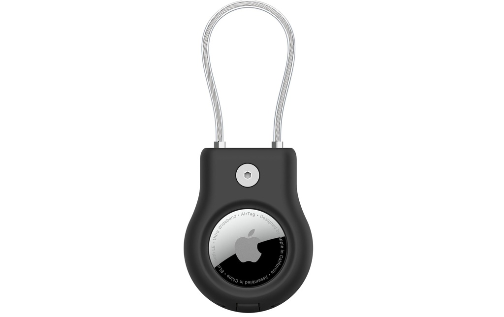 Belkin Secure Holder pour Apple AirTag avec câble métallique Noir
