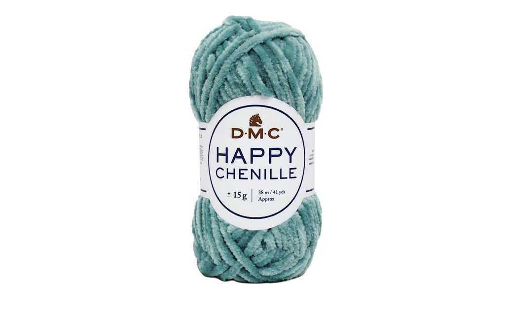DMC Laine Happy Chenille turquoise, 38 m