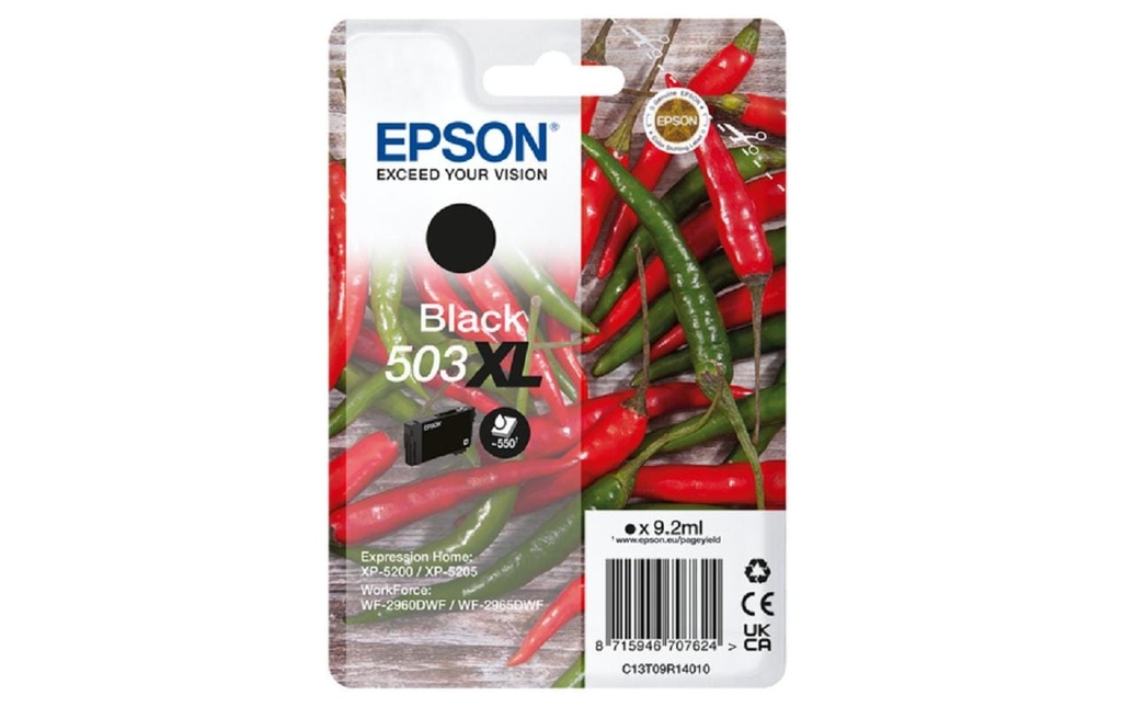 Epson Encre N° 503XL / C13T09R14010 noir