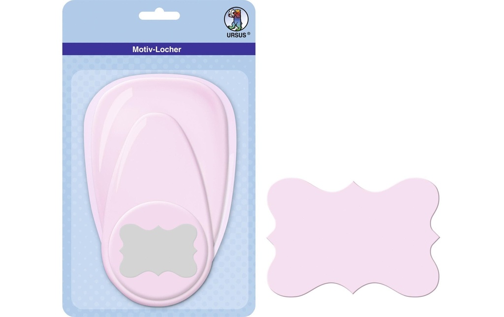 URSUS Perforatrice à motif Jumbo 7.6 cm, bouclier