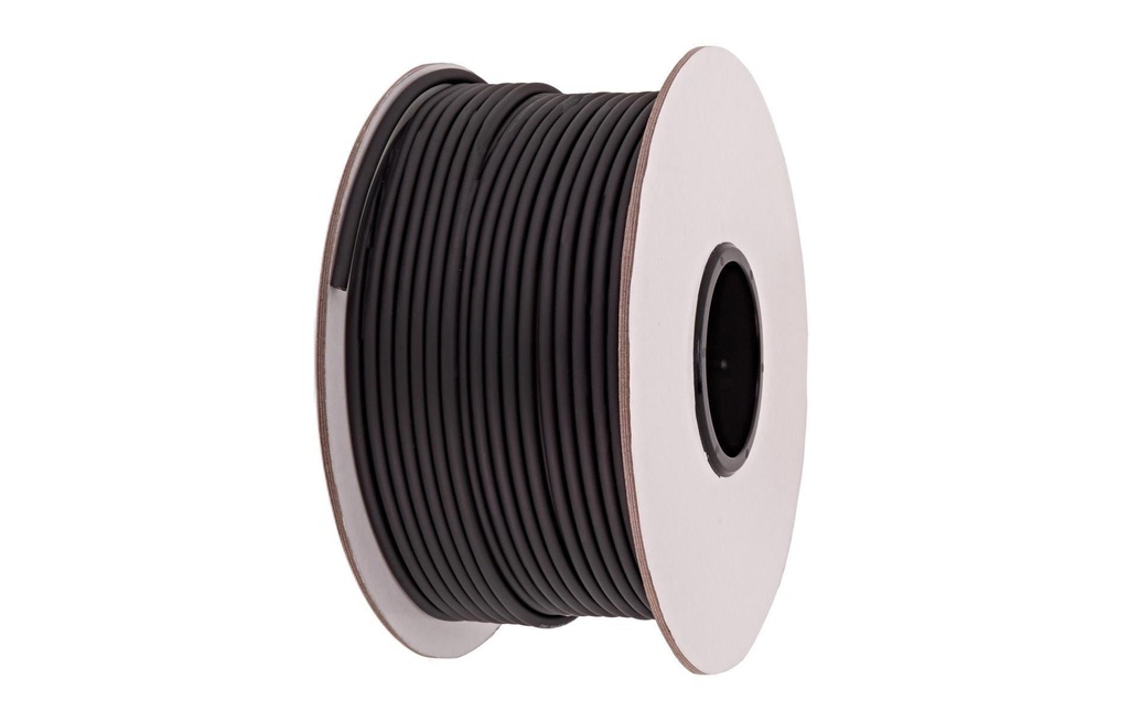 Bemero Câble de microphone et ligne 100 m symétrique noir sur rouleau