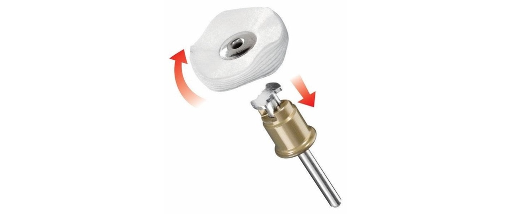 Dremel Disque de polissage 423S textile