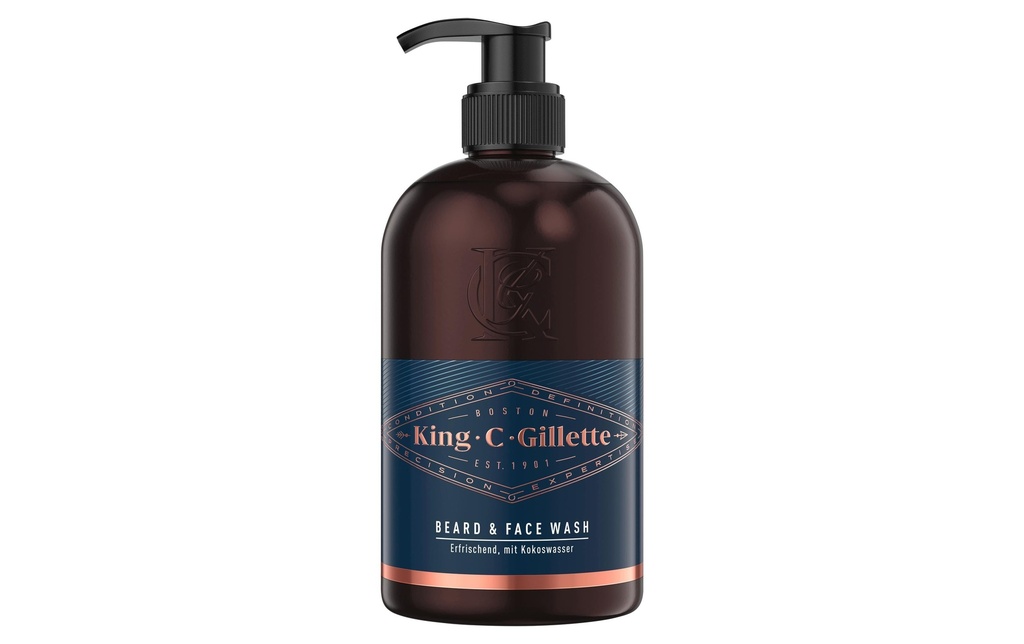 King C. Gillette Shampooing à barbe 350 ml