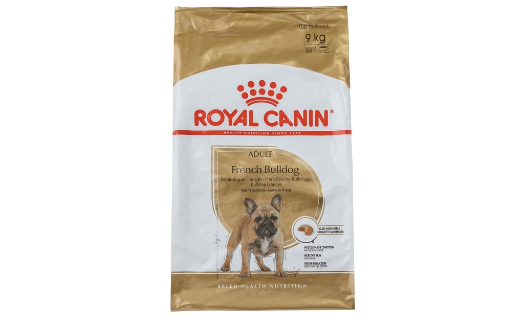 Royal Canin Alimentation sèche Breed Nutrition French Bulldog Adult, 9 kg