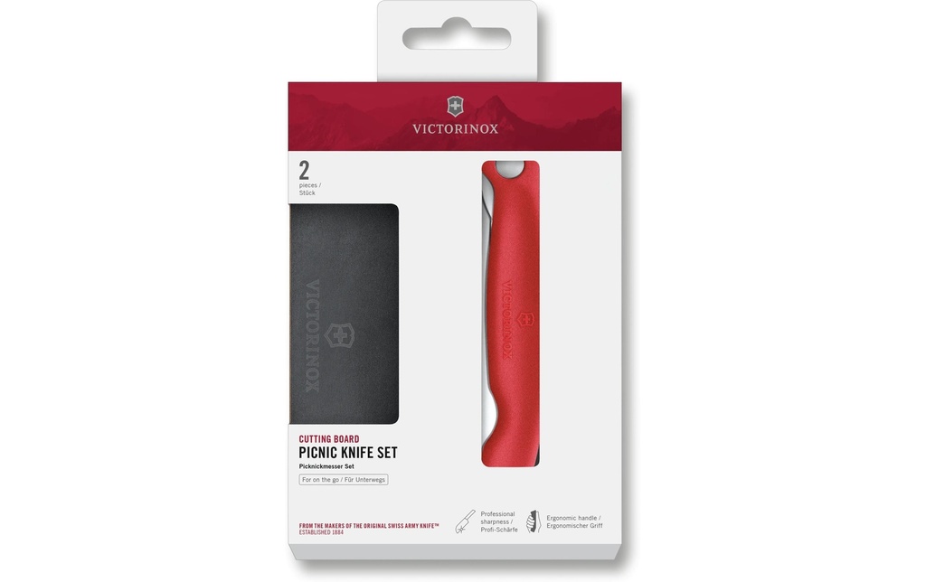 Victorinox Set de planches à découper, Rouge