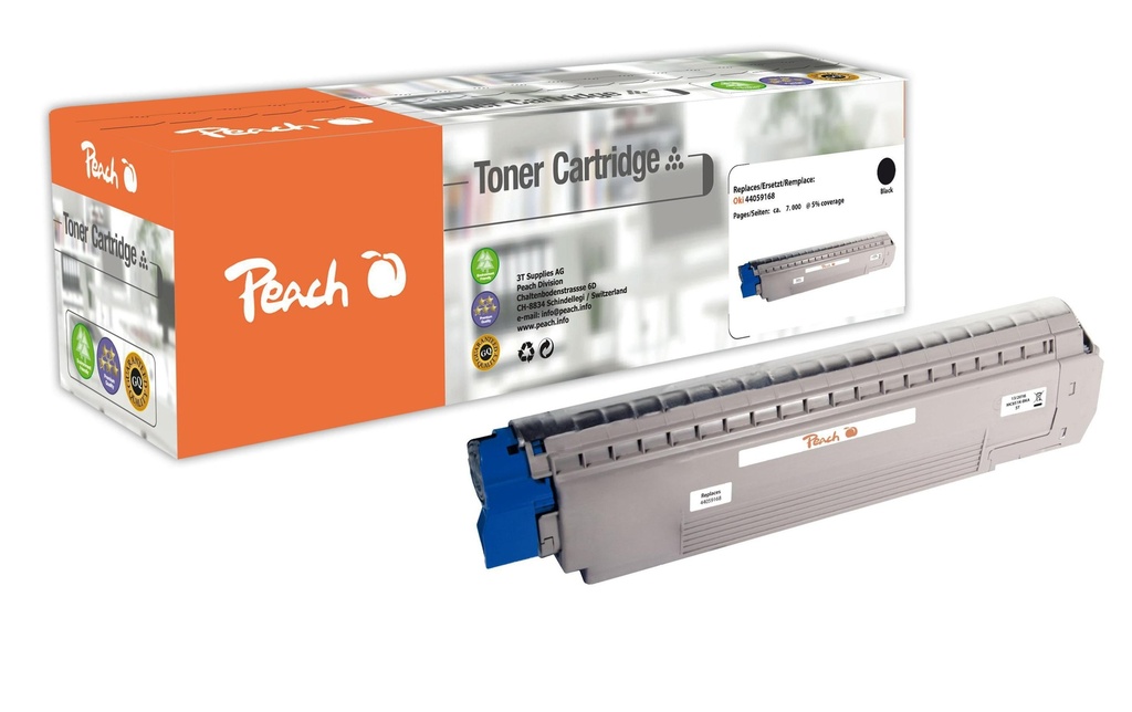 Peach Toner OKI 44059168 noir