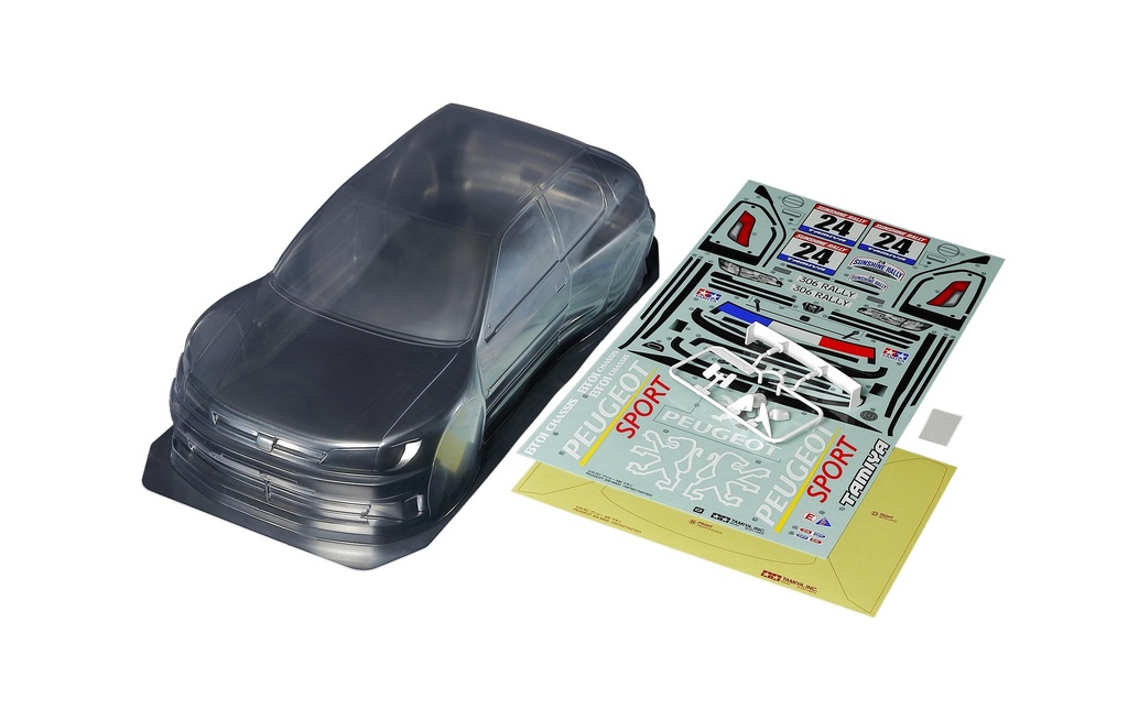 Tamiya Carrosserie Peugeot 306 Maxi Body Parts Set 1:10