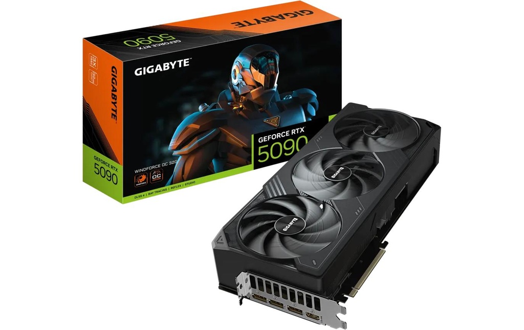 Gigabyte Carte graphique GeForce RTX 5090 WINDFORCE OC 32 GB