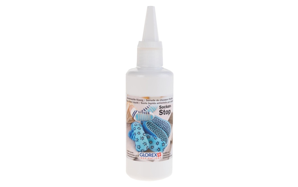 Glorex Peinture antidérapante Sock Stop, Crème