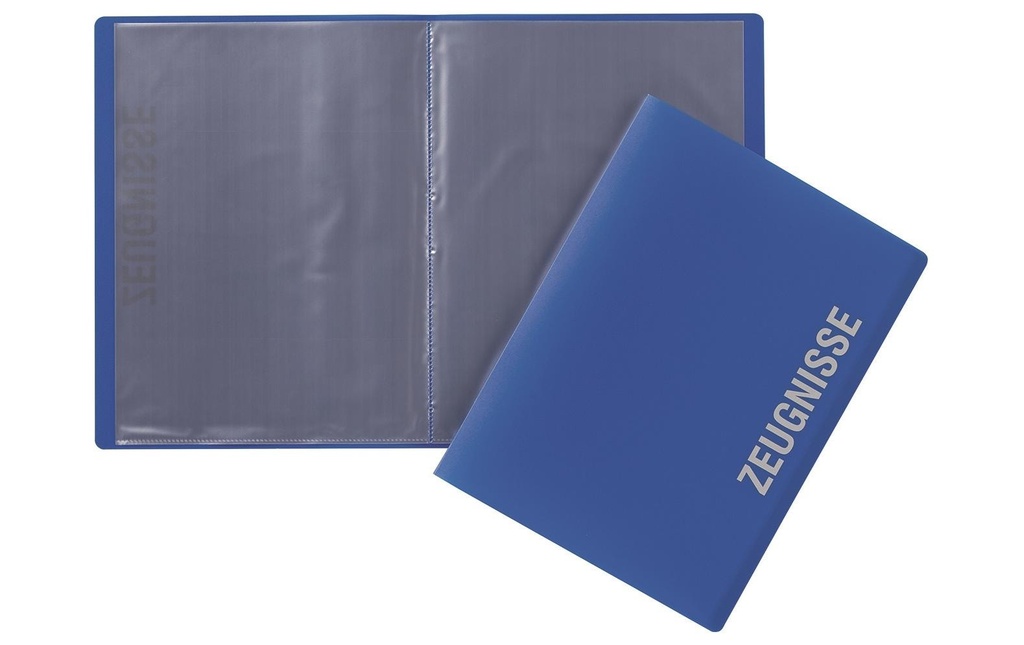 Pagna Portefeuille de témoignages A4 Bleu