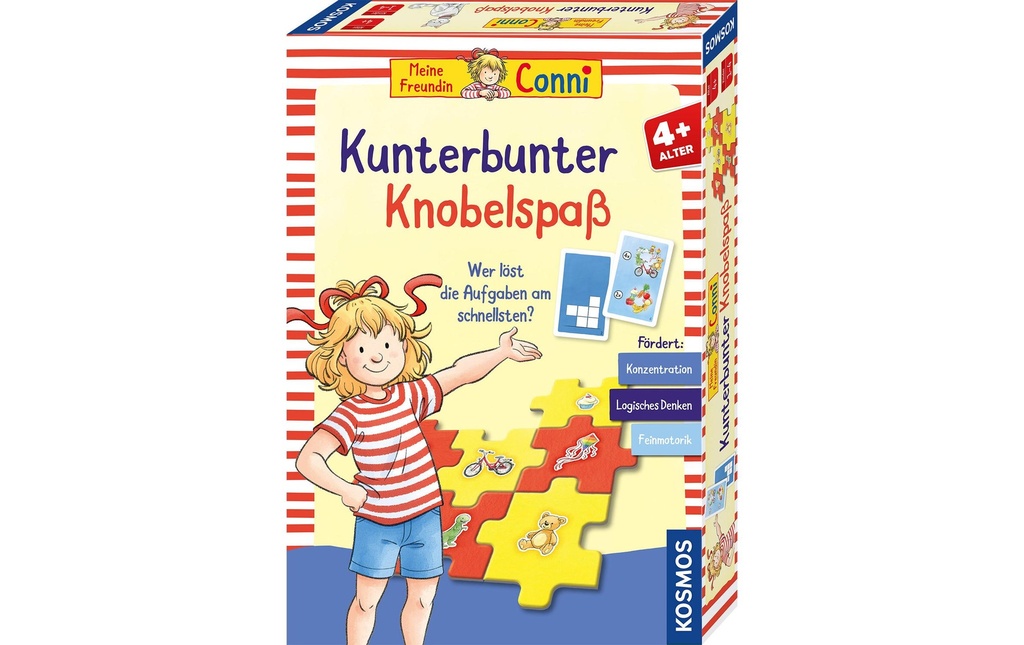 Kosmos Jeux d’enfant Conni – Un jeu de casse-tête amusant