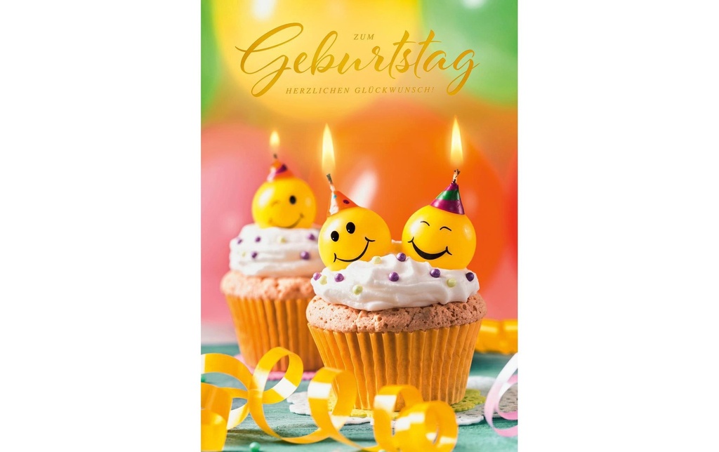 ABC Carte de félicitations Smilie, Maxi
