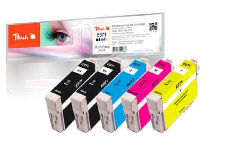 Peach Encre Epson T0715 2x BK, 1x C, M, Y