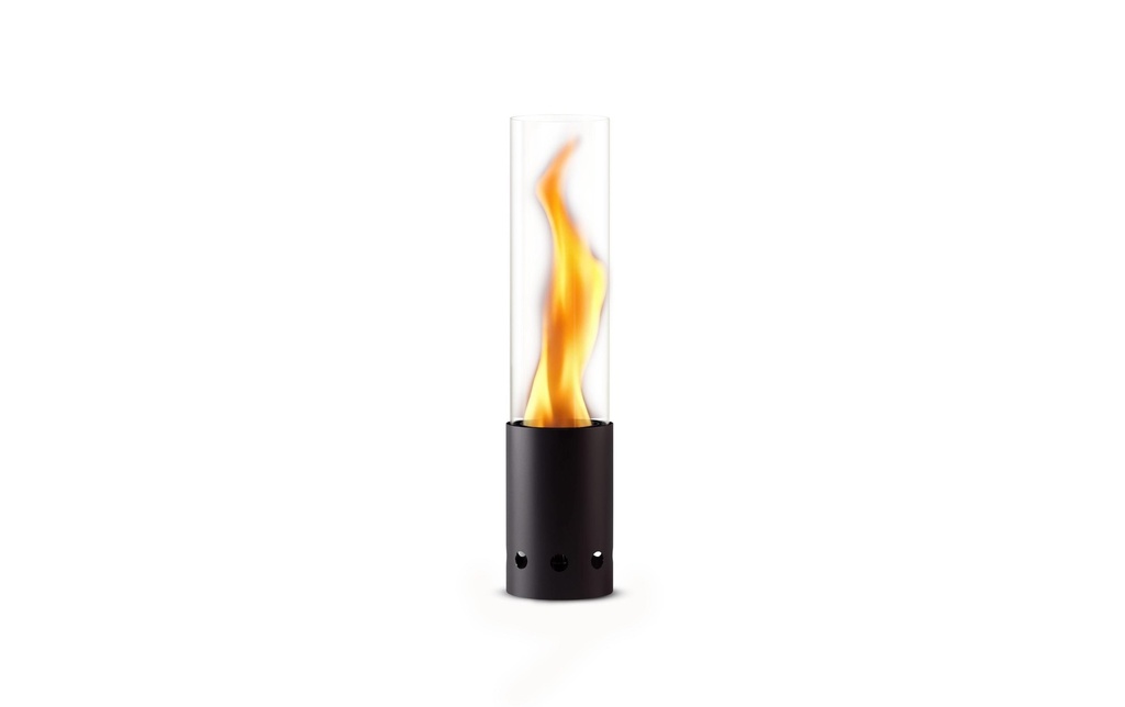 Gardenflare Feu de table Noir