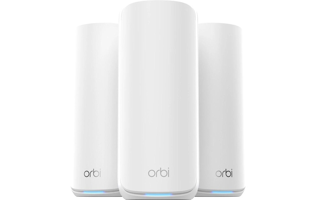 Netgear Systèmes à mailles Orbi 873 3-Set, Blanc