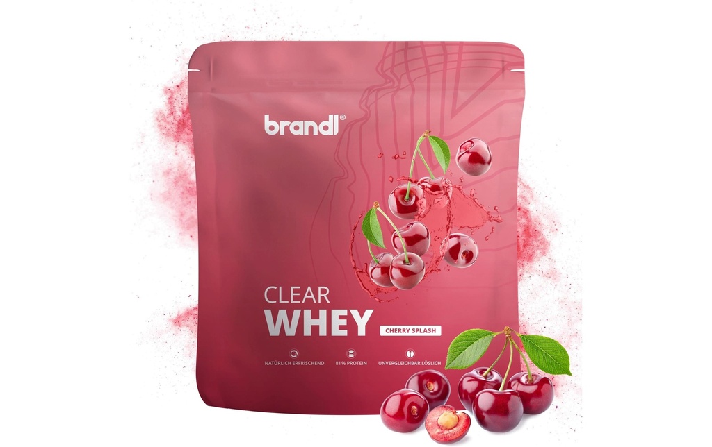 Brandl-Nutrition Poudre Clear Whey Cerise 800 g