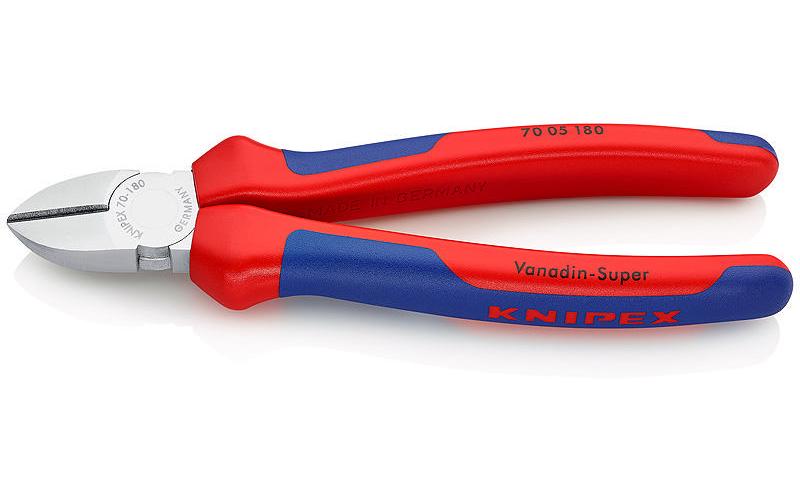 Knipex Pince coupante diagonale 180 mm chromé