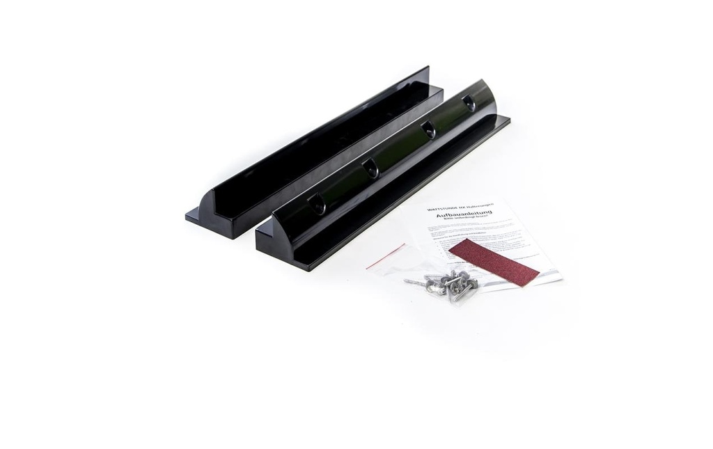 WATTSTUNDE Matériel de fixation HXH68/S ASA, plastique, noir