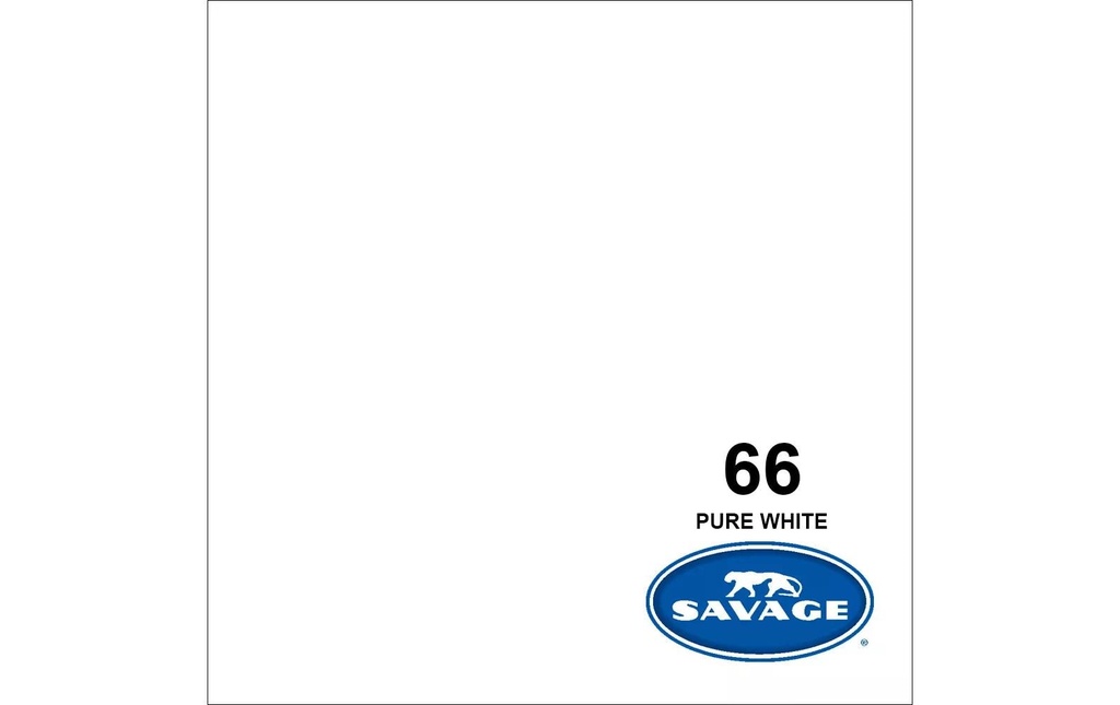 Savage Fond Papier 2.72 x 11m Blanc pur