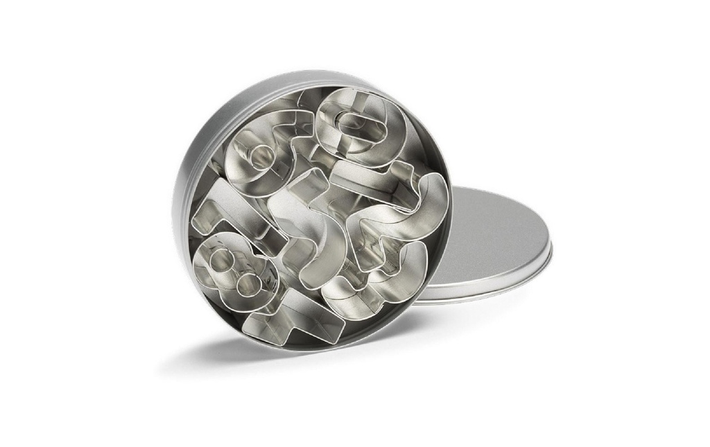 Patisse Emporte-pièce pour biscuits Chiffres, 9 pièces