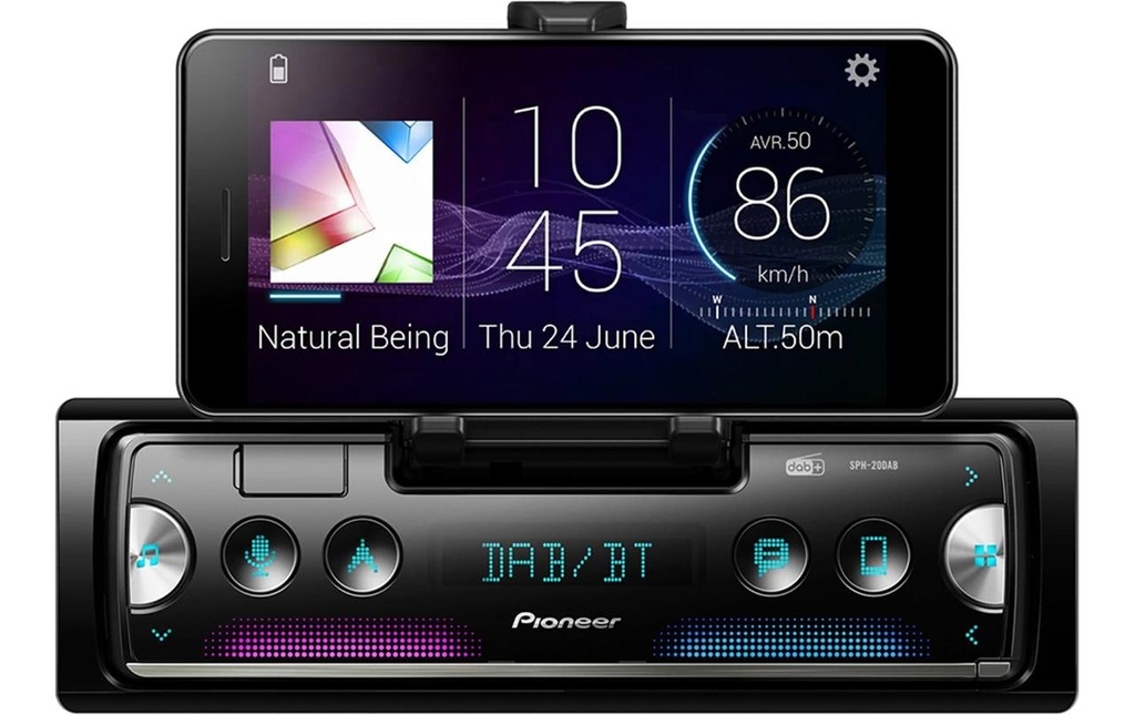 Pioneer Autoradio SPH-20DAB 1 DIN