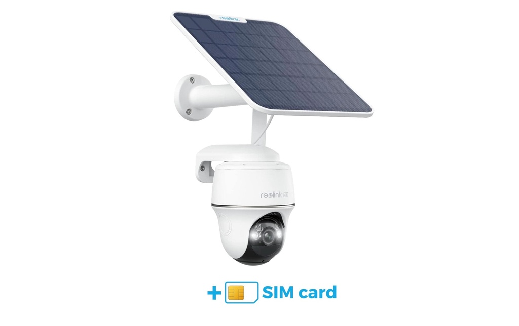 Reolink Caméra 4G/LTE G430 panneau solaire et SIM inclus